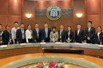 澳门广西联谊总会和广西中医药大学一行来访中医药学院